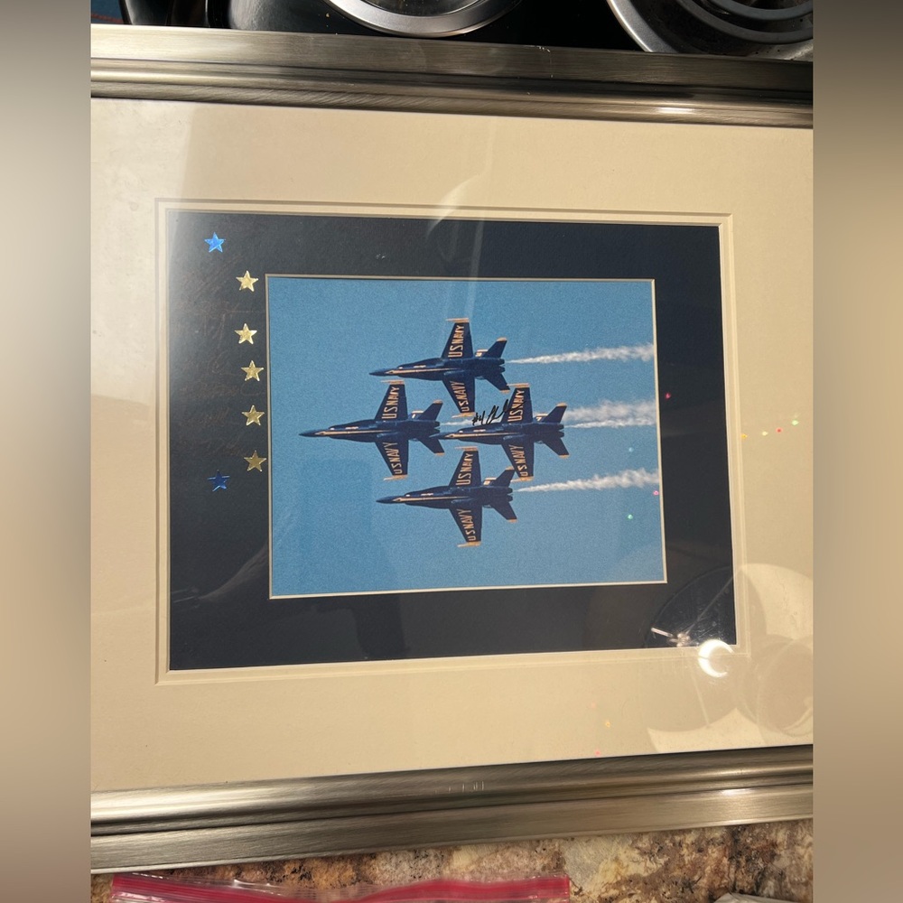 Signed Blue Angels Picture 2008